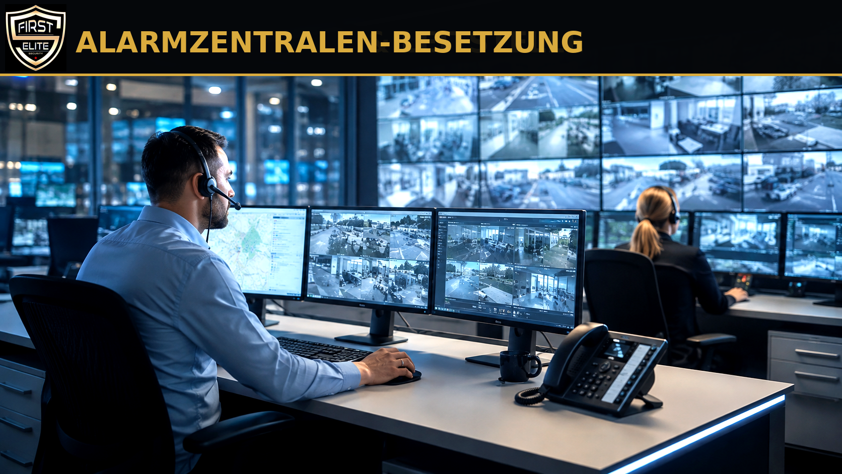 Alarmzentralen-Besetzung
